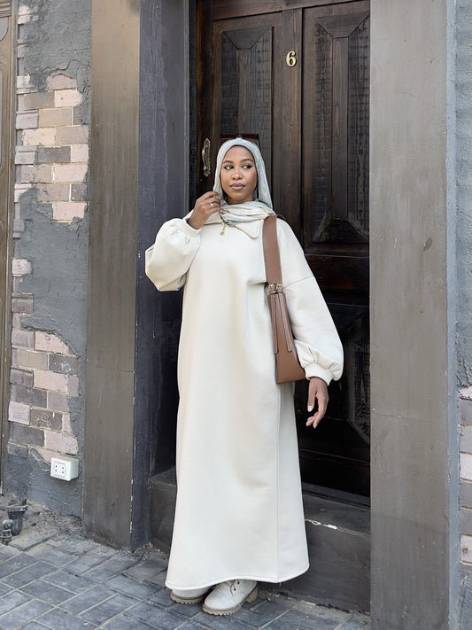 Hoodie dress(zipper)