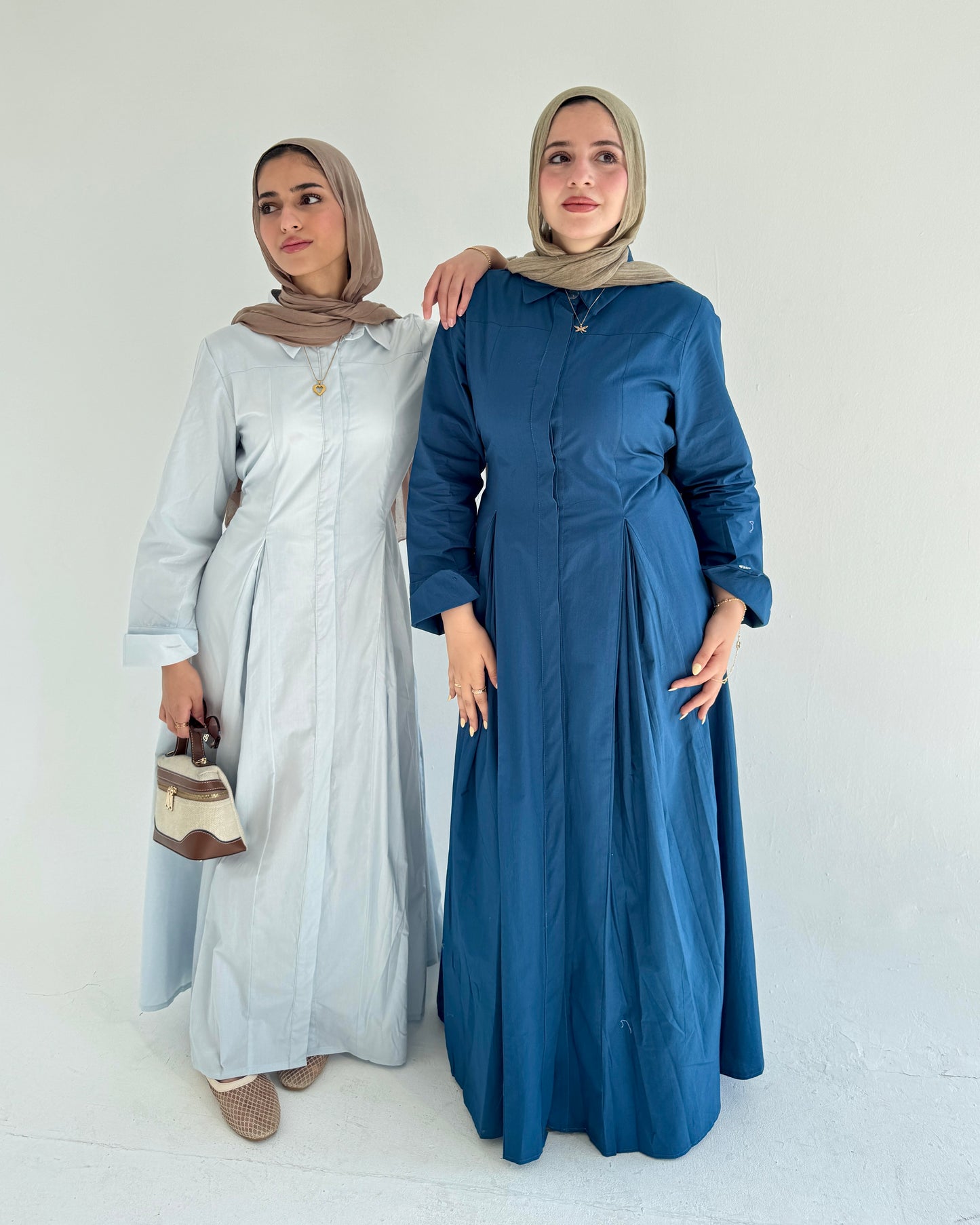 P0PLIN MAXI DRESS